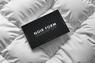 design premium business cards and stationery