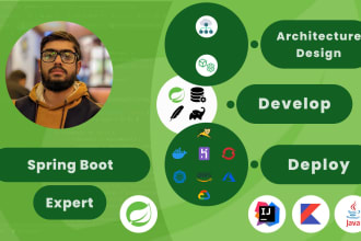 be your java, kotlin, spring boot,rest API developer