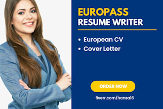 write or edit your official europass CV