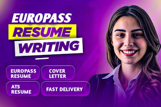 write or edit your official europass CV