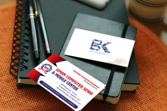 create modern business cards and visiting cards design