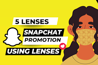 promote your snapchat account using lenses and filters
