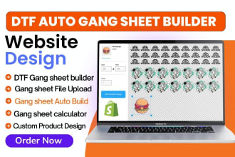 design dtf printing website with gang sheet builder
