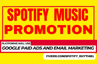 run an ad campaign to promote your spotify music