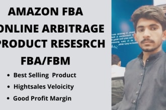 do amazon fba online arbitrage product research