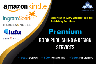 provide worldwide self publishing on amazon kindle kdp, ingramspark etc