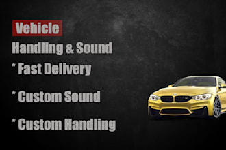 create custom car handling files for you fivem server