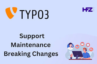 provide expert typo3 cms support