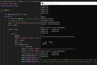 solve problems related to cpp algorithms, linux bash shell, mysql and python