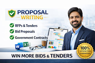 write professional rfp, bid proposal and tender response