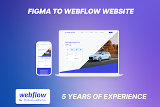 develop your figma to webflow website