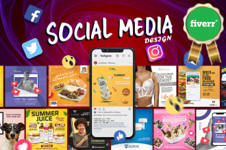 design social media post, banner, ads for facebook instagram