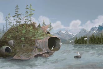 create natural and fantasy environments