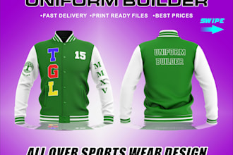do custom varsity jacket or bubble jacket