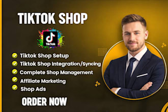 setup tik tok shop, tik tok affiliate and tiktok shop marketing