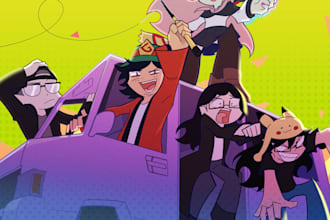 draw your ocs, anime characters into my artstyle