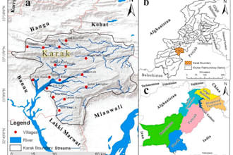 develop tailored and high quality study area and location maps