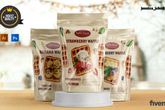 do pouch design, product packaging design, label design