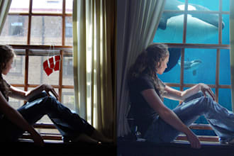 do bulk photo editing and retouching in photoshop