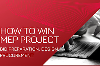 mep designing, estimation, procurement, bid preparation