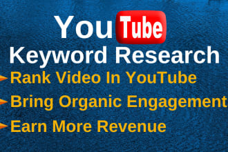do best youtube keyword research for rank video