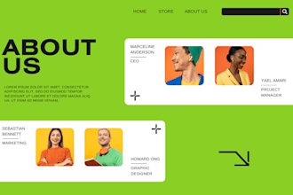 write the best about us for your landing pages