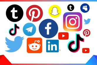 create, set up or optimize social media accounts or pages for your business