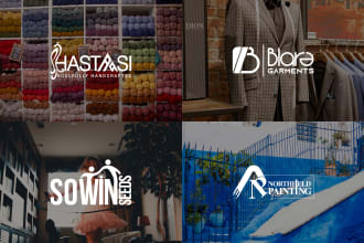 create minimalist business cooperate logo for your company