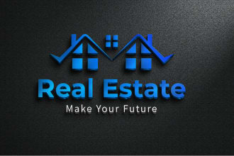 design real estate and home based business logo