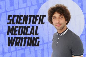 do quality health, medical and scientific writing