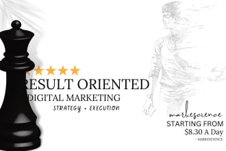 provide result oriented marketing strategy with execution