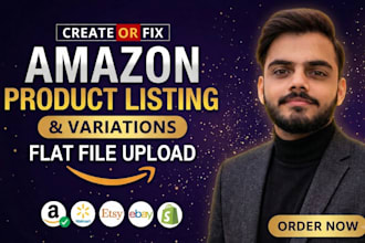 create amazon variation listing or fix parent child variation listing
