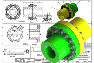 do 2d drawing of 3d with gdt dwg dxf for manufacturing