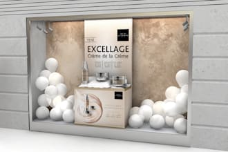 design cosmetics product display stand for retail