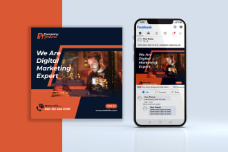 design social media post, instagram post, facebook post ads fb ads, banner ads