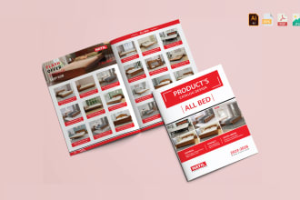 design sale product catalog flyer menu price list sell sheet and catalogue cover