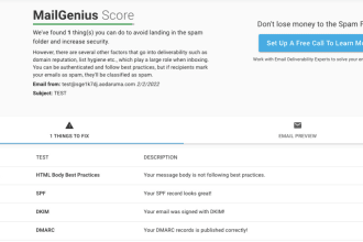 do email authentication configuration to improve email deliverability