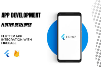 develop hybrid applications using flutter and firebase