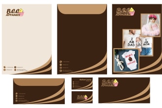 design minimalist, profesional, elegant business card and stationery