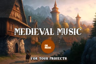 compose original medieval musics for your projects