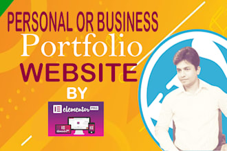 do wordpress portfolio site and wp web