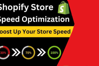 do shopify speed optimization and increase shopify store performance