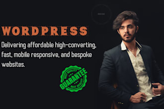 build high converting mobile responsive wordpress website