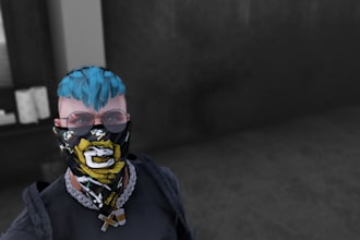 design custom bandana mask for fivem