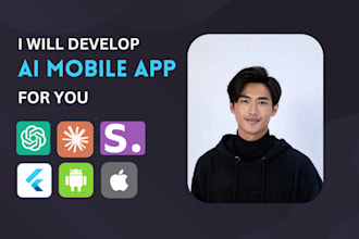 develop ai mobile app android ios app with llm like chatgpt
