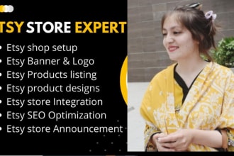 be esty expert va,etsy store setup, product listing,etsy seo