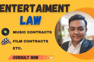 do legal music and entertainment law artist contracts, agreements and consulting