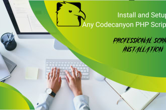 install and setup codecanyon PHP script on your server