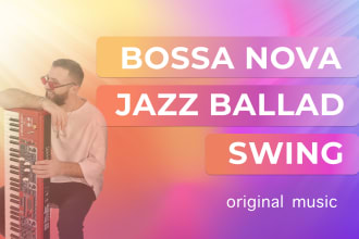 compose original jazz piano music