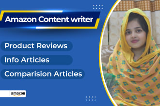 be your amazon affiliate content writer for niche website